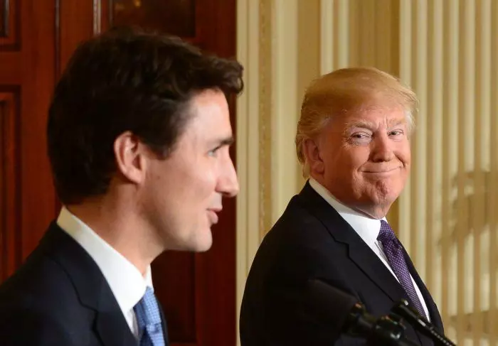 Justin Trudeau și Donald Trump