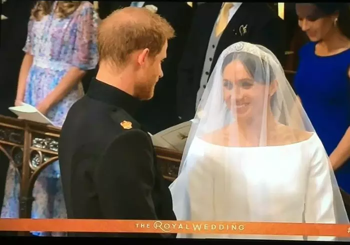 Printul Harry si Meghan Markle la altar nunta regala 4