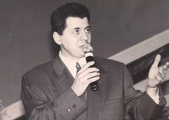 Octavian Ursulescu în tinerețe