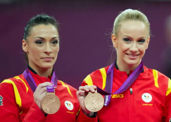 Cătălina Ponor ți Sandra Izbașa, la JO 2012
