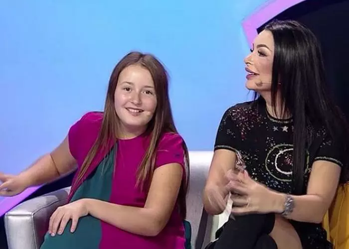 Brigitte Sfăt și fiica ei