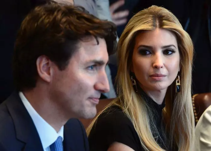 Justin Trudeau și Ivanka Trump