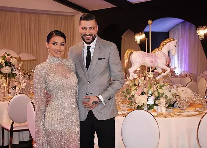 Imagini de la botezul fetitei Adelinei Pestritu, Zenaida Maria