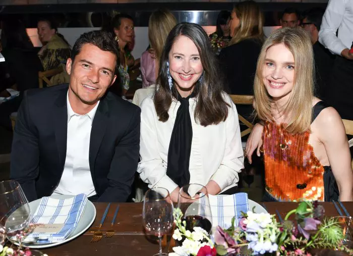Orlando Bloom, Ann-Sofie Johansson, Natalia Vodianova