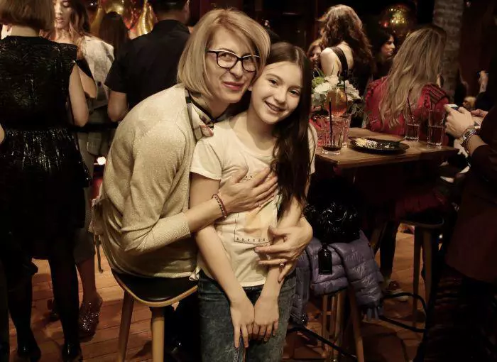 Monica Iagăr, alături de fiica ei, Maya