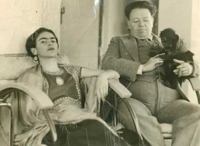 Frida Kahlo şi Diego Rivera