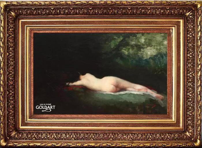 “Nimfa dormind” de Nicolae Grigorescu