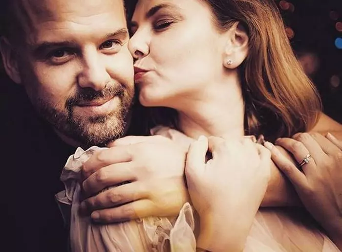 Roxana Ionescu și Tinu Vidaicu, viitorul său soț