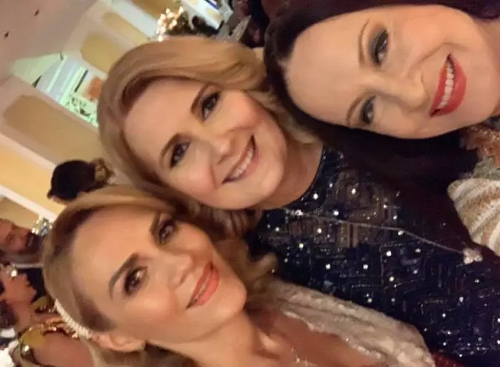 Imagini de la botezul fiicei Alessandrei Stoicescu