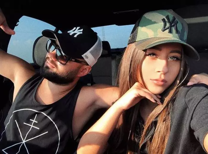 Nicole Cherry și iubitul ei, Florin