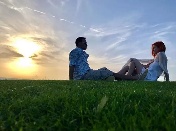 Cristina Ciobanasu si Vlad Gherman in vacanta