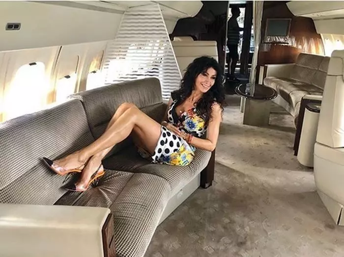 Mihaela, în pauza de filmări de la PRO TV