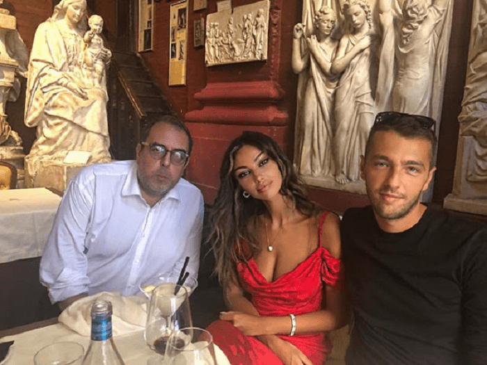 Mădălina Ghenea și Matei Stratan, fotografiți la Roma