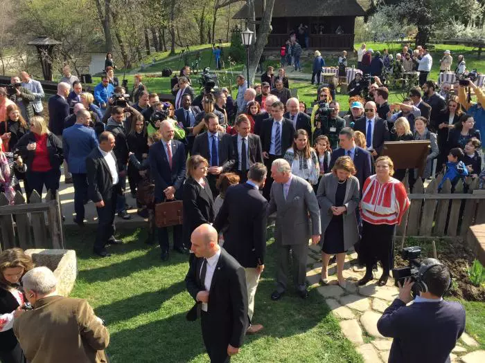 Printul Charles in Romania