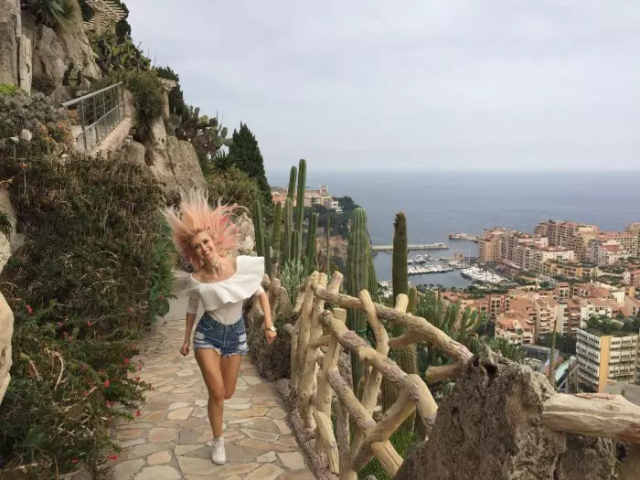 Andreea Bălan, pe Coasta de Azur