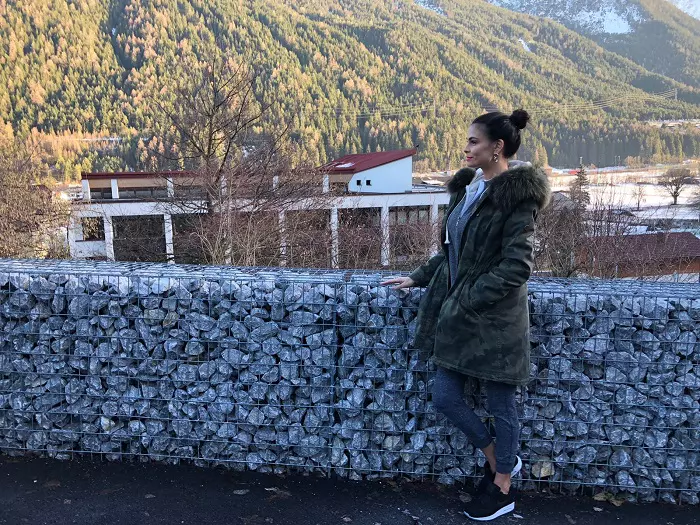 Anca Serea în vacanță