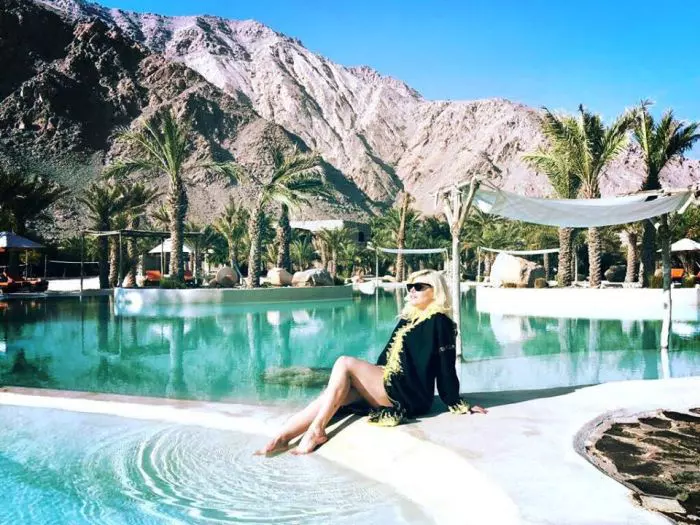 Loredana Groza, vacanta in Oman