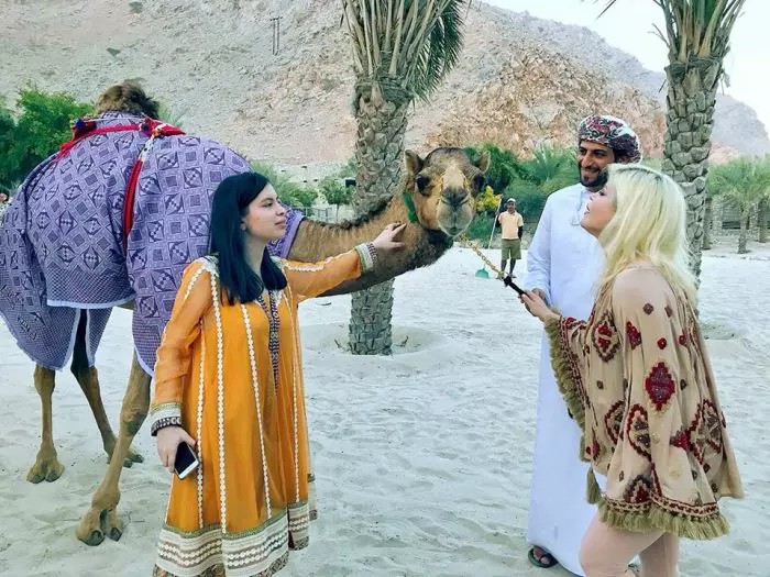 Loredana Groza, vacanta in Oman