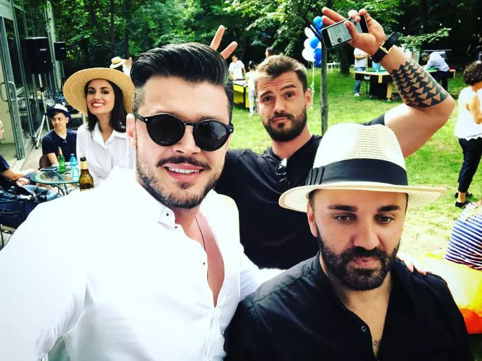 Bianca Dragusanu si Victor Slav s-au intalnit