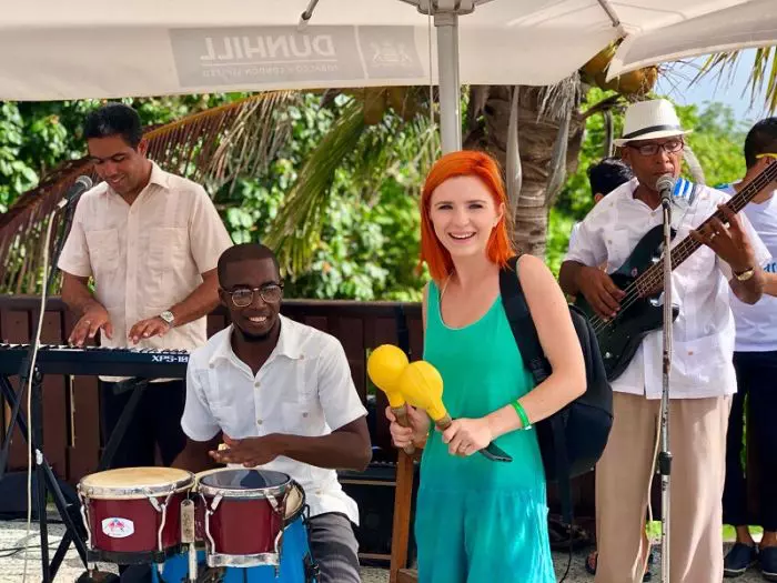 Cristina Ciobanasu si Vlad Gherman in vacanta