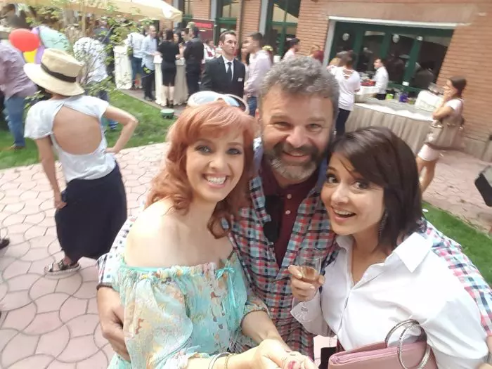Tudor Petruț, alături de Bianca Brad și Oana Sârbu