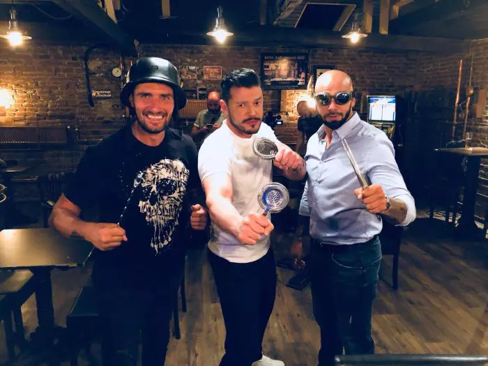 Victor Slav, Giani Kiriță și Cătălin Cazacu