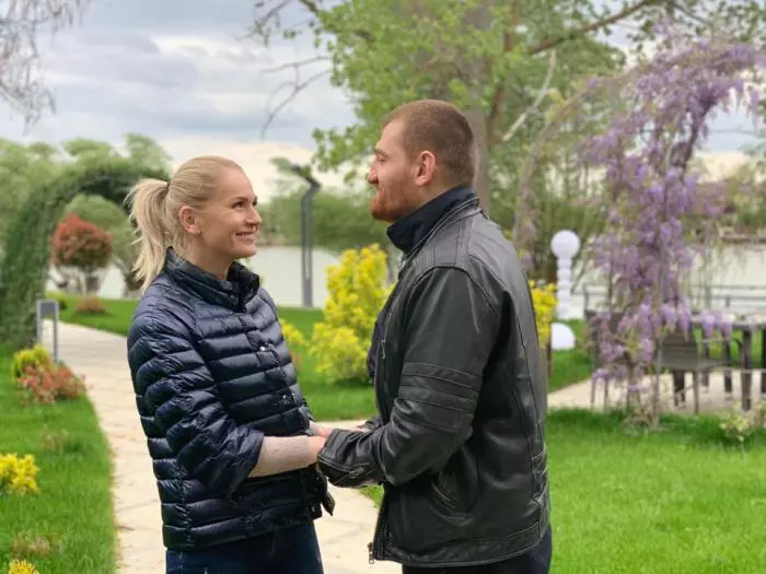 Cătălin Moroșanu și soția lui, Georgiana