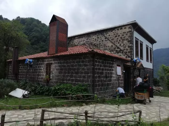 Casa in care se filmeaza serialul Lacrimi la Marea Neagra