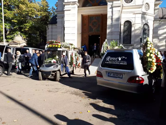 Înmormântare Leo Iorga