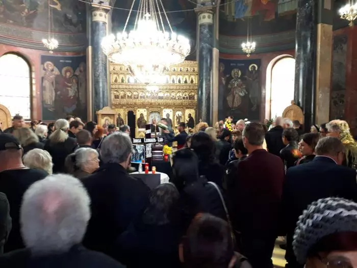 Înmormântare Leo Iorga