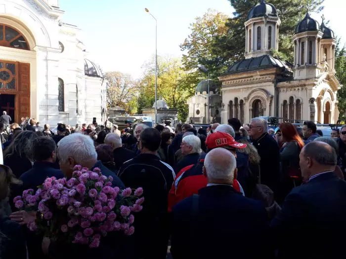 Înmormântare Leo Iorga