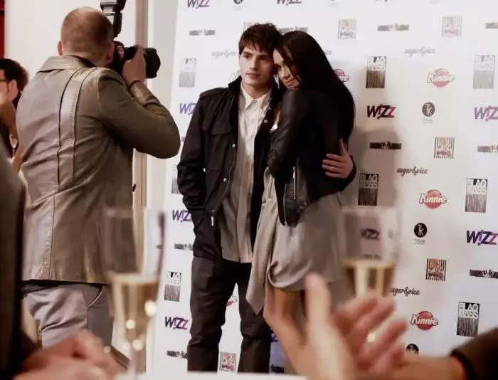 Meghan Markle alături de un coleg actor