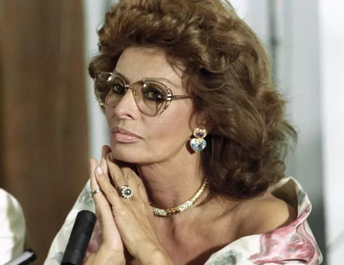 actrița Sophia Loren