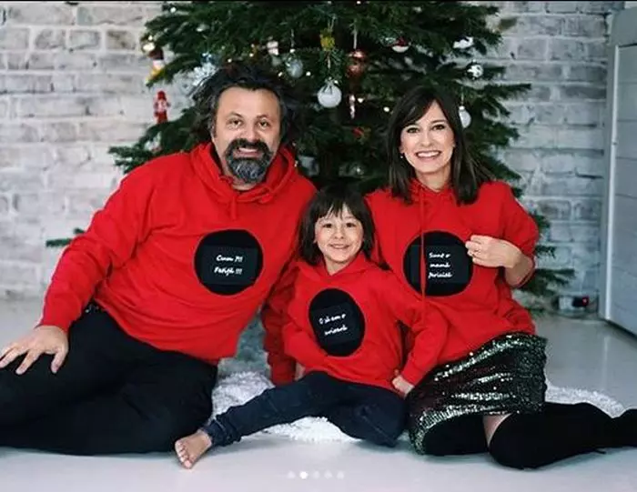 Dana Rogoz și familia