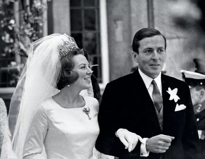 Printesa mostenitoare Beatrix a Olandei si Claus Von Amsberg