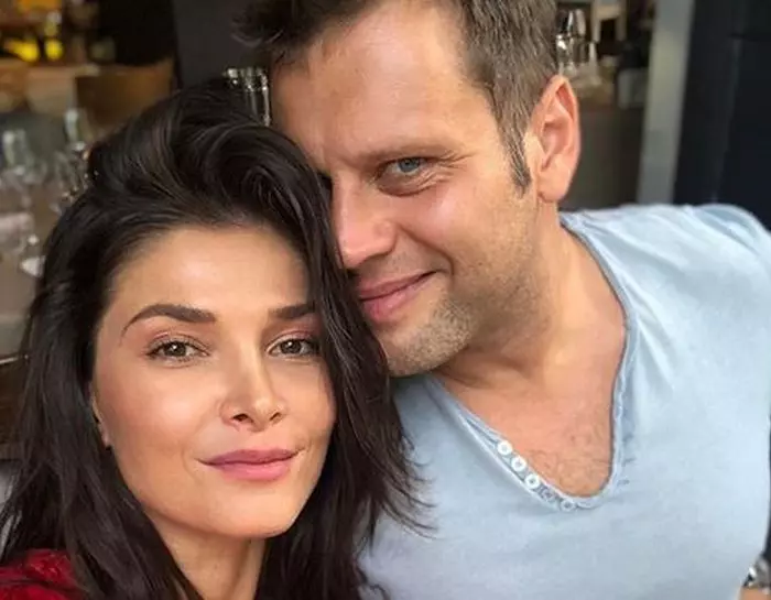 Alina Pușcaș și soțul ei, Mihai Stoenescu