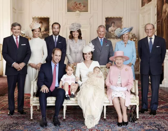 Official Family Portraits Princess Charlotte of Cambridge Baptism
