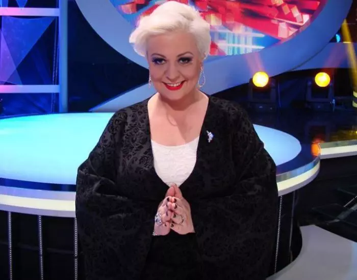 Monica Anghel în urmă cu cîțiva ani, înainte de schimbarea de greutate