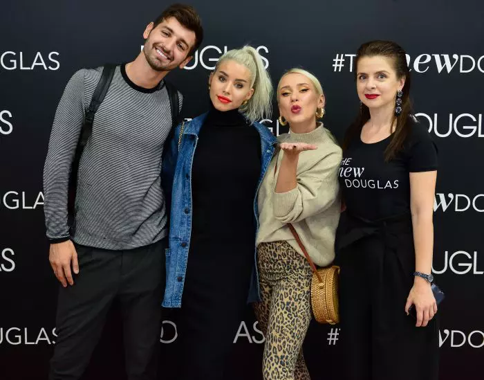 Carmen Grebenișan, Sânziana Sooper, Anca Iubu (Douglas) și Alex Vang