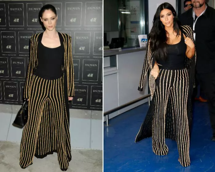 Coco Rocha şi Kim Kardashian