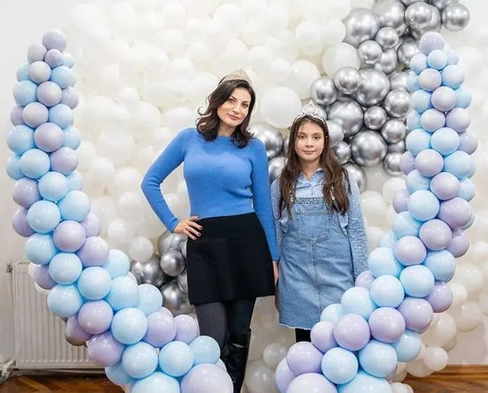 Ioana Ginghină și fiica ei, Ruxandra