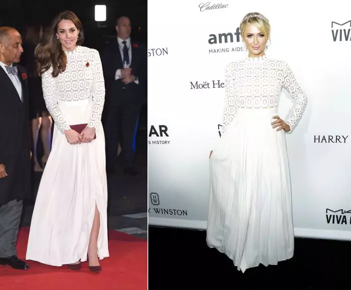 Kate Middleton şi Paris Hilton