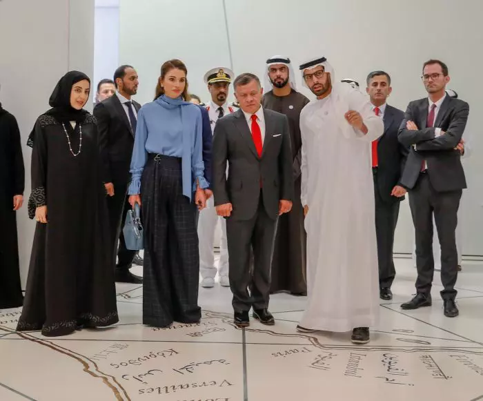 Regina Rania a Iordaniei în vizită în Abu Dhabi