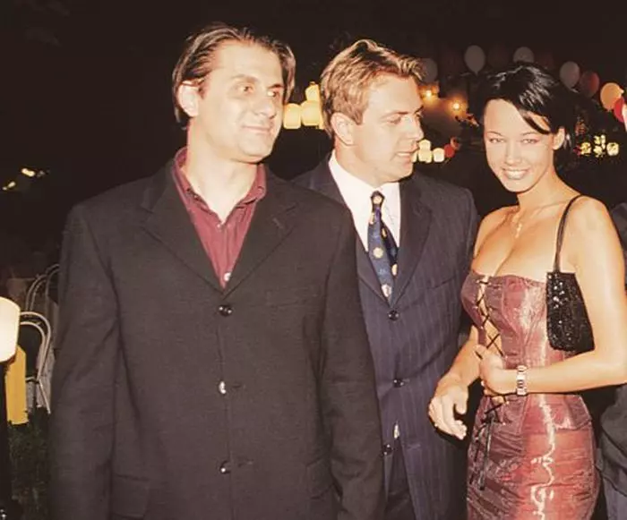 Andreea Raicu la VIVA! Party în 2000