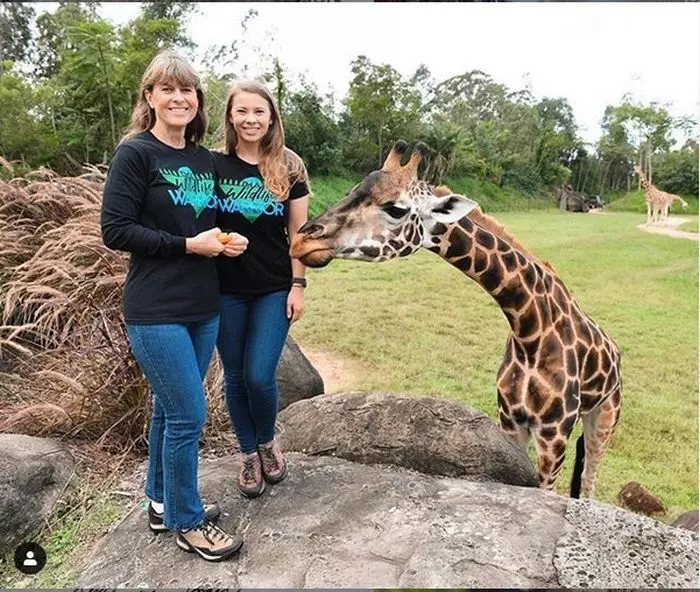 Fiica și soția lui Steve Irwin