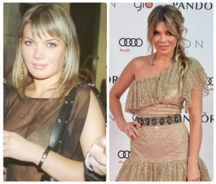Gina Pistol înainte de operațiile estetice (2)