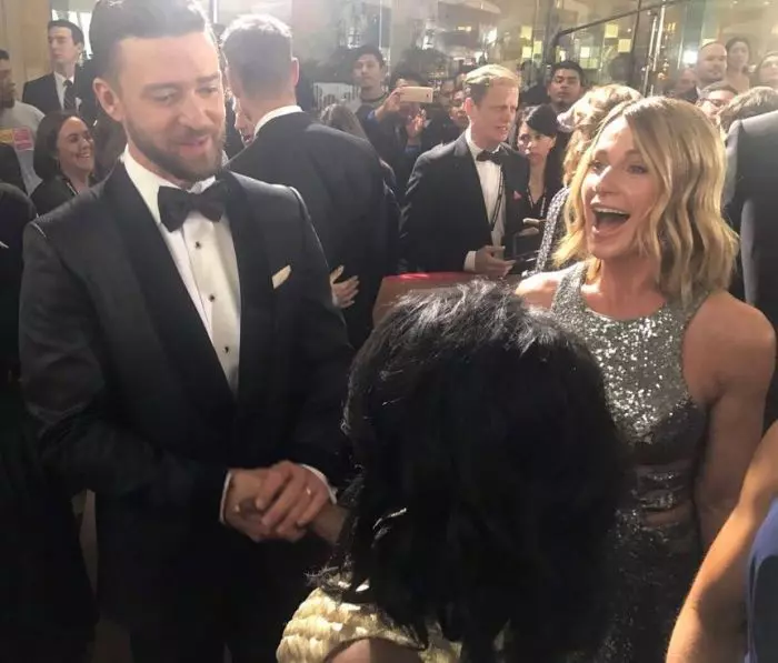 Nadia și Justin Timberlake