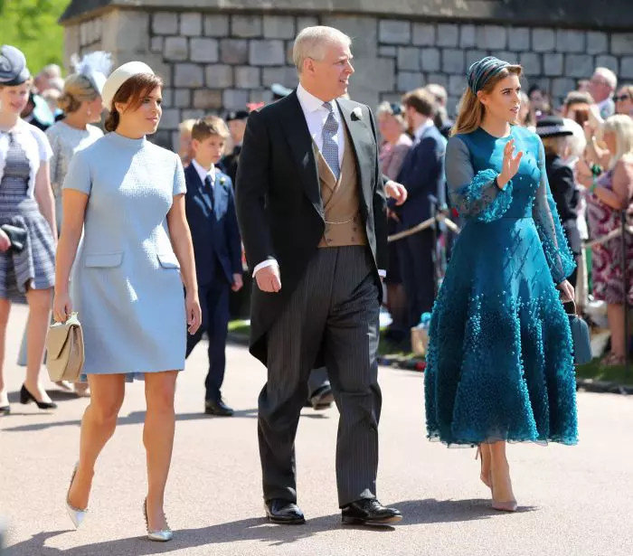 Prințesa Eugenie, Ducele de York și Prințesa Beatrice