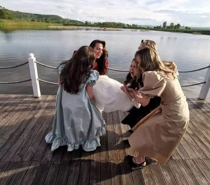 Lidia Buble, la nunta surorii sale