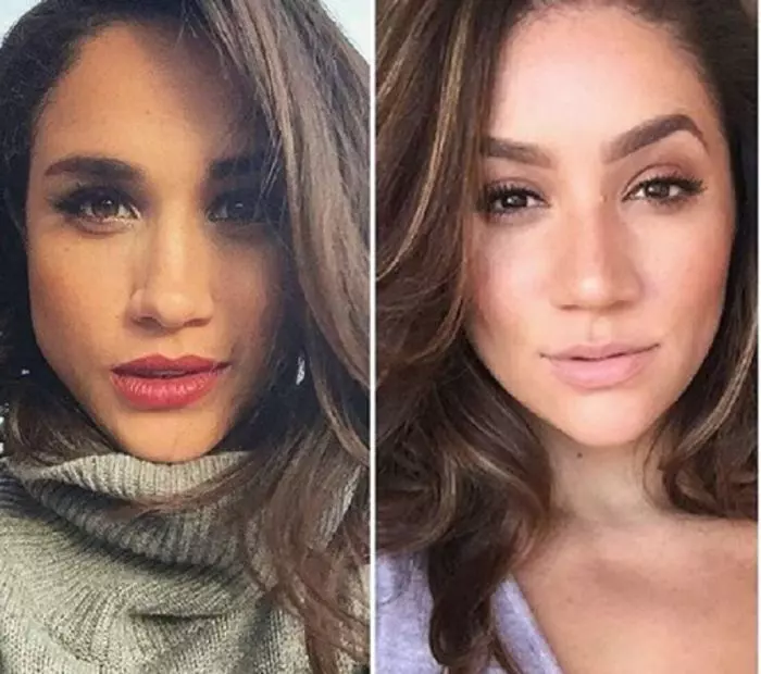 Sosia lui Meghan Markle